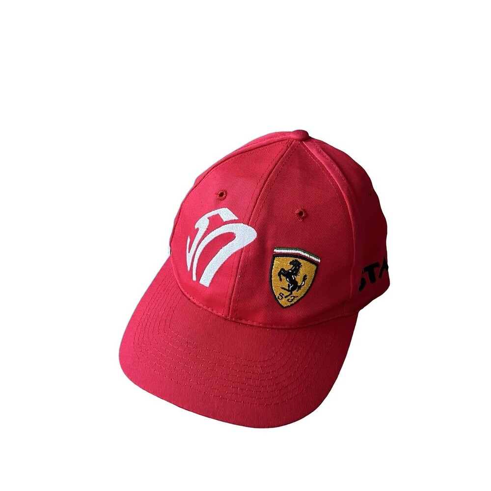 Vintage 1997 Ferrari 50th Anniversary Staff F1 Racing Snapback Hat NWT L